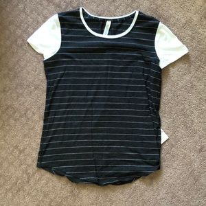 NWT Lululemon Love Crew striped T-shirt